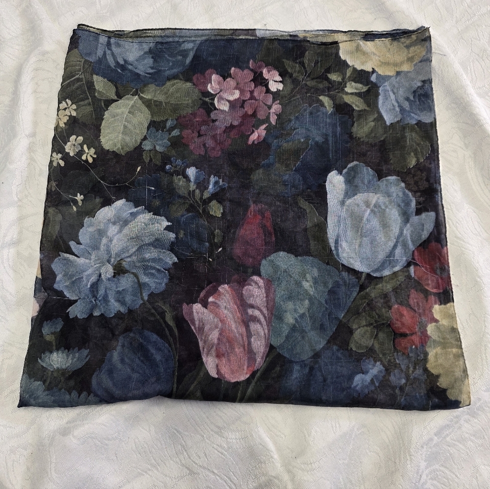 Floral Print Women's Scarf